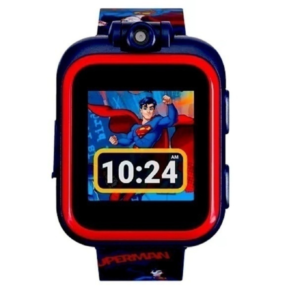 DC Comics Superman Kids Smartwatch PlayZoom Touchscreen Camera NWT